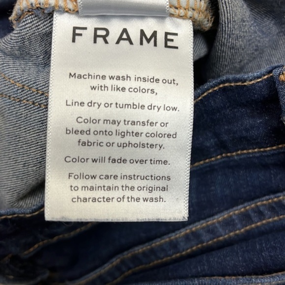 FRAME Denim Le High Skinny Crop Jeans Size 27 - Picture 11 of 12